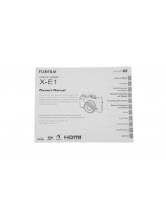 Fujifilm X-E1 Owner's Manual