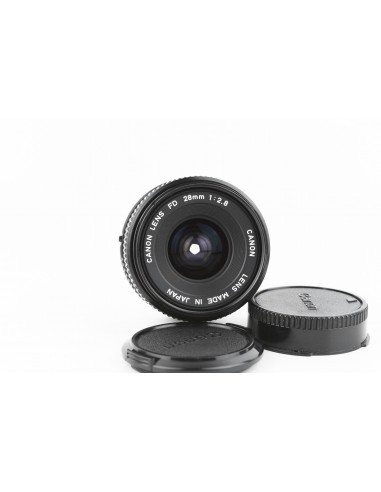 Canon NEW FD 28mm 1:2.8 + adattatore