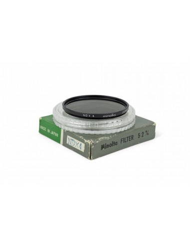 Minolta ND x 4 F52NA filtro 52mm