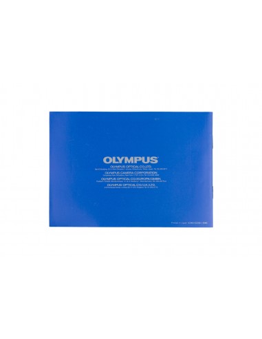 Olympus OM10 Instructions Manual