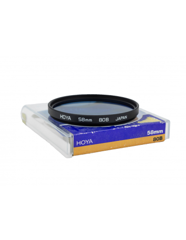 Hoya 80B 58mm filter