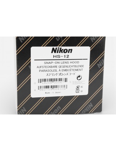 Nikon HS-12 lens hood for Nikon Ai-s...