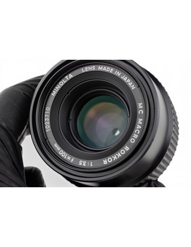 Minolta MC Macro Rokkor 100mm 1:3.5