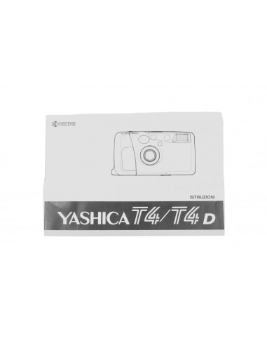 Yashica T4 / T4D instruction manual