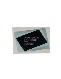 Topcon RE2 instruction manual