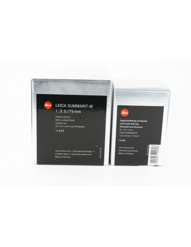 Leica 11645 Summarit-M 75mm 1:2.5 E46...
