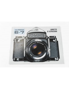 Asahi Pentax 6x7 libretto...